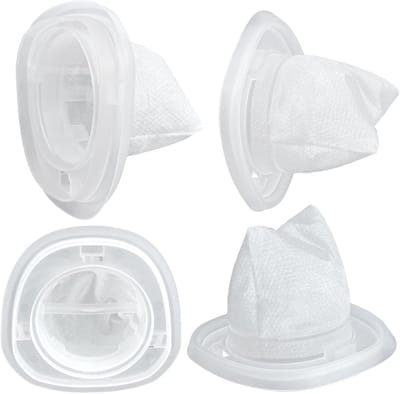 Vervangingsfilters voor de handmatige stofzuigers van de Geschikt voor Black and Decker Dustbuster HNVCF10，HNVC115, HNVC215 en HNVC220 series, set van 4.