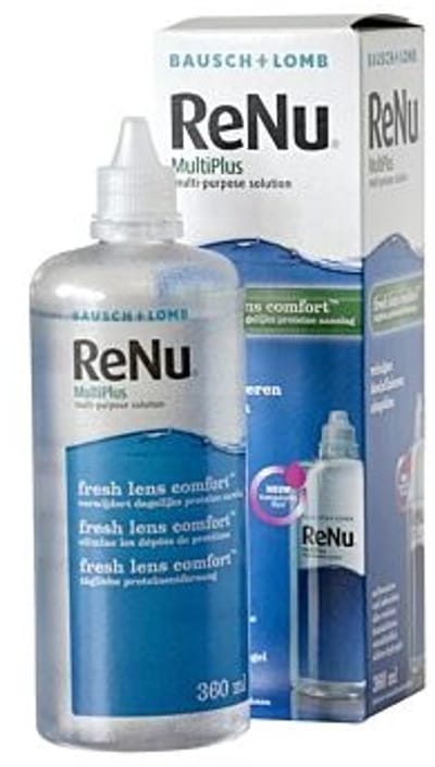 Bausch + Lomb - ReNu MultiPlus - Multipurpose - Lenzenvloeistof met lenshouder - Voor zachte lenzen - 2 x 360 ml