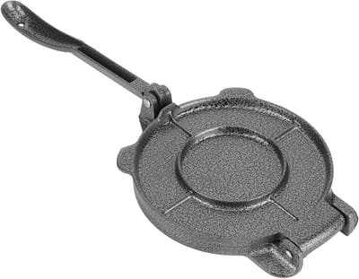 Tortilla Maker - Maïs Pers - Keuken Gereedschap - Non-stick Oppervlak - 6.5 Inch Diameter - Grijs