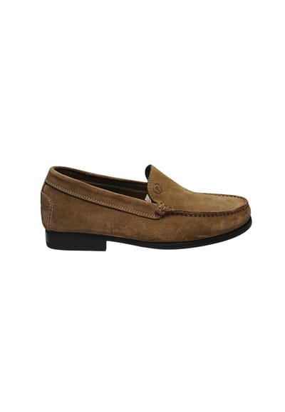 pb10212C9calc014 Pollini Mannen Suede Grey