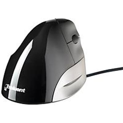 Verticale muis Evoluent3 Right Hand Model, muis met 3 knoppen, scrollwiel, kabel