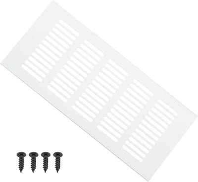 Aluminium Ventilatiepaneel 20x10 cm voor Kastdeur en Plafond