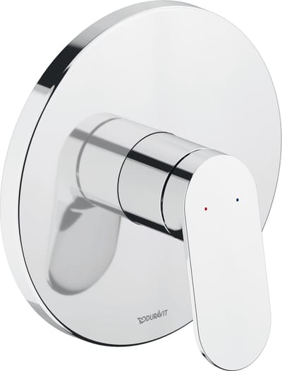 Duravit Wave - Inbouw douchekraan, chroom WA4210010010