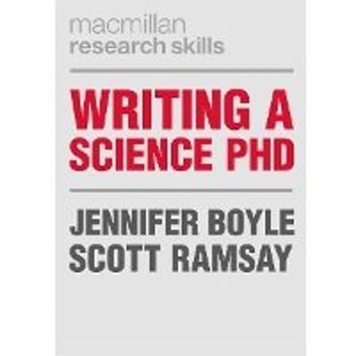Writing A Science Phd - Jennifer Boyle