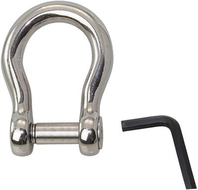 Ronde beugel met binnenzeskant, gebogen