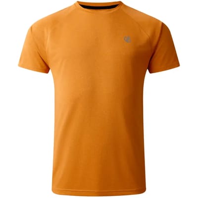 Dare2b Accelerate T-shirt Met Korte Mouwen Oranje XS Man