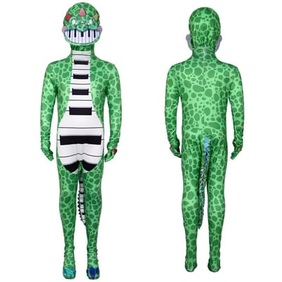 Horrorspel Poppy 4 Halloween Monsterkostuum Volwassenen Kinderen Nachtmerries Beestjes Dinosaurus Leeuw Yarnabys Pianosaurus Speeltijd Cosplay Kids 110&Nightmare Critter blue
