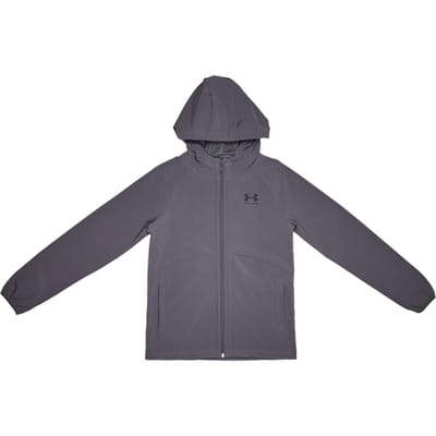 Under Armour Vibe Trainingspakken Kinder - Grijs - Maat 127 - 137 CM - Poly Woven