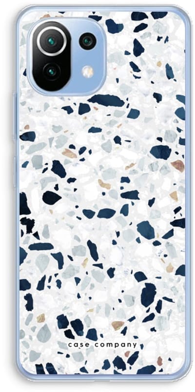 Case Company® - Hoesje geschikt voor Xiaomi Mi 11 Lite hoesje - Terrazzo N°1 - Soft Cover Telefoonhoesje - Bescherming aan alle Kanten en Schermrand