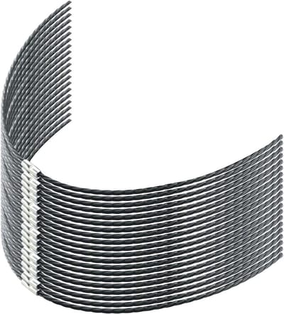 OIMG Maaidraad - 20 Stuks - trimmerdraad - Reserve draden - draadspoelen - Geschikt voor Bosch AFS 23-37 - Vervangt spoelen uit de F016800431 - 37 x 3,5 mm - zwart - Extra sterk van