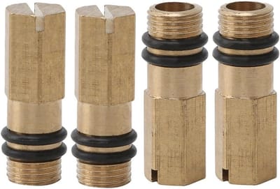 4-pack Afsluitdoppen M10 voor Keukenkraan Kraan Warm Koud Water Aansluiting
