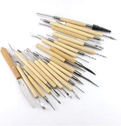 Gereedschap Set - Klei Tools - Keramiek Beeldhouwen - 22 Delige Set - Diverse Maten - Niet Van Toepassing
