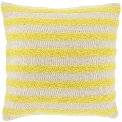 Unique Living - Sierkussen Stella Lemon Yellow -45x45cm