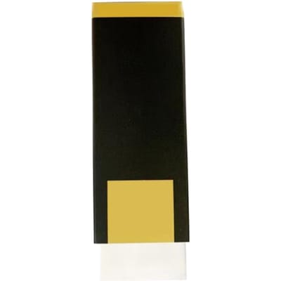 Sneaker Schoonmaakgum Draagbaar Verwijder Vlekken Multifunctionele Schoen Schoonmaakgum voor SchoenenKleine Lange Strepen 50g 1.8oz black