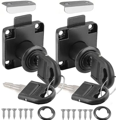 22mm Cam Lock voor Kast en Brievenbus - 2 Pack Veiligheidsloten