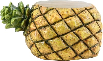 HomeBound by KY | Bijzettafeltje/kruk ananas | 47.5x30.5x26cm | bijzettafel