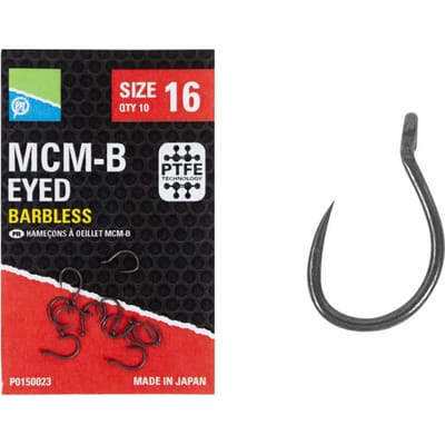 Haken Preston MCM-B Size 12 Eyed (x10)