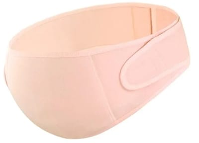 WiseGoods Premium Zwangerschapsband Buikband -Zwangerschap Ondersteunend - Buikbanden - Zwanger - Verzorging - Zalm Maat XL