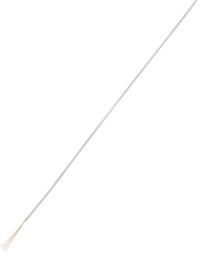 TRU COMPONENTS 1567817 Draad LiFY 1 x 0.50 mm² Wit 10 m