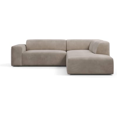 Hoekbank Nina Big rechts velvet | NADUVI Collection