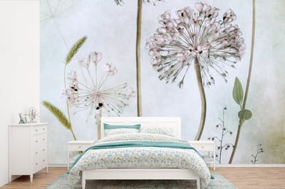 Behang - Fotobehang Bloemen - Sierui - Stilleven - Planten - Breedte 360 cm x hoogte 240 cm