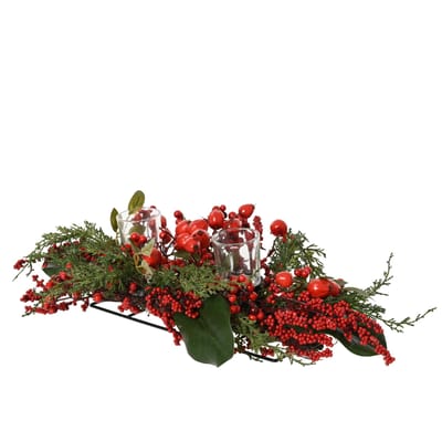 Big berry tafelstuk red berries binnen