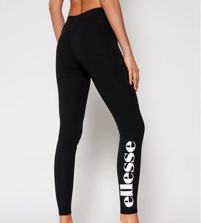 Ellesse dames legging - maat S - Zwart / black - sport legging - vrije tijds legging