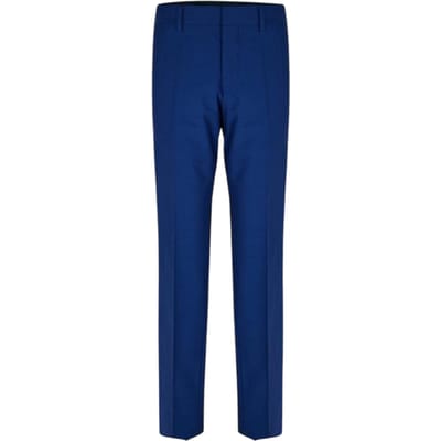 Boss Rechte herenchino's (Blauw)