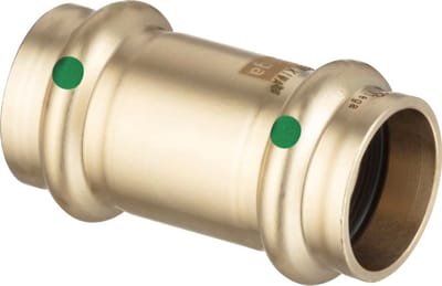 Viega Sanpress-mof, d 22mm roodkoper of siliciumbrons Model 2215, 108090