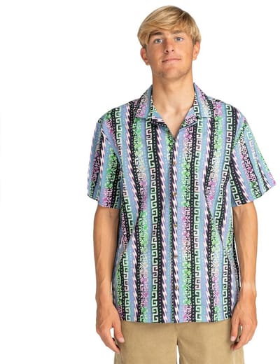 Billabong Sundays Vacay Overhemd Met Korte Mouwen Veelkleurig M Man