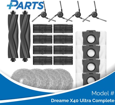 Dreame X40 Ultra Complete Onderhoudsset (Plus.Parts® alternatief voor RAK49)