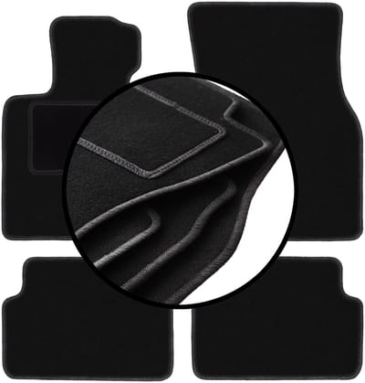 Complete set veloursmatten voor: Mini Cooper F55 5-deurs (2014-)