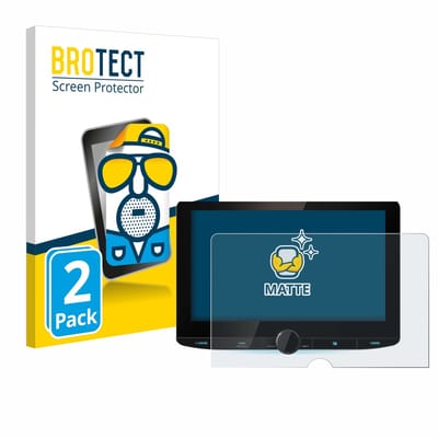 BROTECT - Screenprotector voor Kenwood DNR992RVS - Folie Beschermfolie matte 2 Stuks