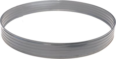 Boomring van aluminium - hoogte 100 mm, lengte 0,8 m