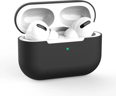 AirPods Pro Hoesje – Zwart - Siliconen Beschermende Case
