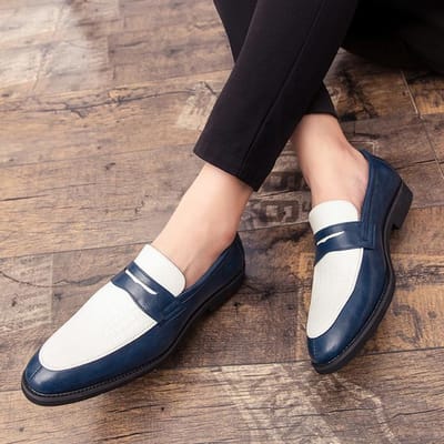 Designer Schoenen Heren Casual Schoenen Heren Zomer Leer Italiaanse Mocassins Voor Heren Mode Handgemaakt Klassieke Herenschoen Luxe 44 wit