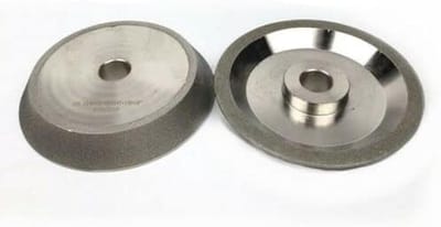 Slijpschijf Boren - Boorslijper Schijf - Boren Slijpen - CBN Diamond - 79x13x10.5mm - Grijs