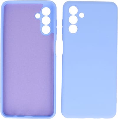 Fashion Backcover Telefoonhoesje - Color Hoesje - Geschikt voor de Samsung Galaxy A24 4G - Paars