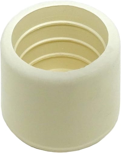 Shepherd Hardware 8617E 1-Inch Binnendiameter Rubberen Stoel Beentips, 40-Pack, Wit