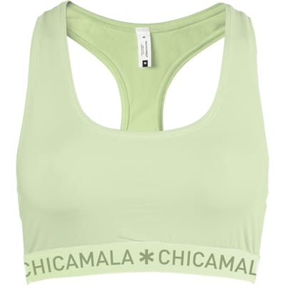 Chicamala Dames BH – 1 Pack – 95% Katoen – Ademend – Onderbroeken Dames – Racerback Top – Normale Lengte