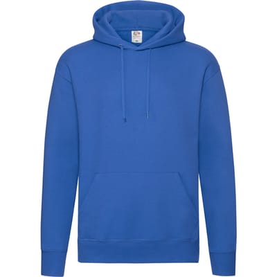 Fruit of the Loom Heren Premium 70/30 effen hoodie (Koningsblauw)