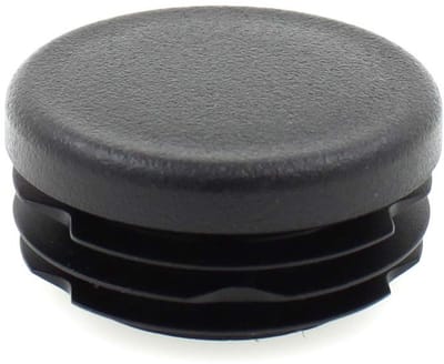 Dailygoods- Einddoppen 30mm - 16 Stuks - Ronde Inzetstukken - Geribbelde Cap - Bescherming Vloeren - Voor Tafel/Stoel Meubels - Buisdoppen