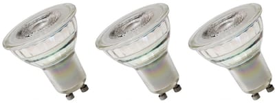 Spectrum LED Lamp GU10 230V 5,5W - 475 Lumen - 3000K Warm wit - Gezellig licht - Dimbaar - Energiezuinig - 3 stuks