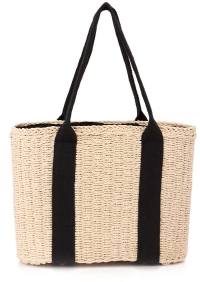 Dailygoods- Tote Bag - Handgeweven - Schoudertas - Handtas Dames - Strandtas - Reistas - Eén maat