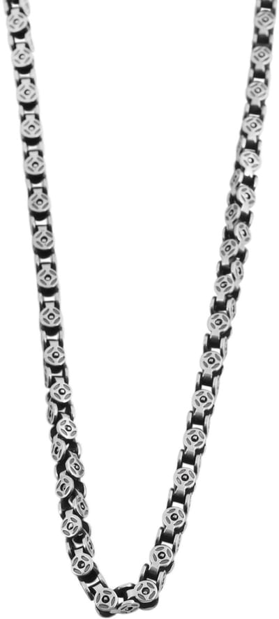 AKZENT Akzent unisex ketting Timon, zilverkleurig, duurzaam