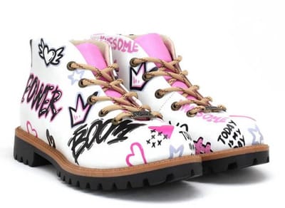 Goby Street Queen – Dames Veterboot – Vegan – Handgemaakt – Maat 39