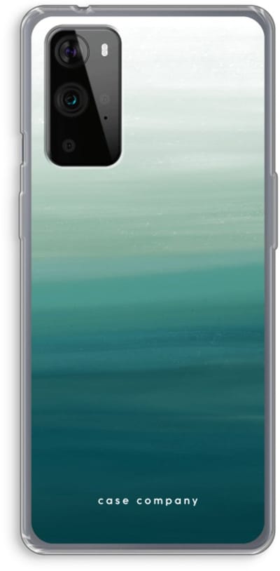 Case Company® - Hoesje geschikt voor OnePlus 9 Pro hoesje - Ocean - Soft Cover Telefoonhoesje - Bescherming aan alle Kanten en Schermrand