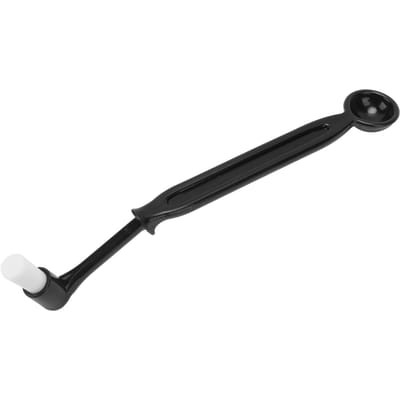 Koffiemachine Kop Reinigingsborstel Zwart Multifunctioneel Plastic Zetgroep Reinigingstool voor Thuis L(for 6.5-9kg) black