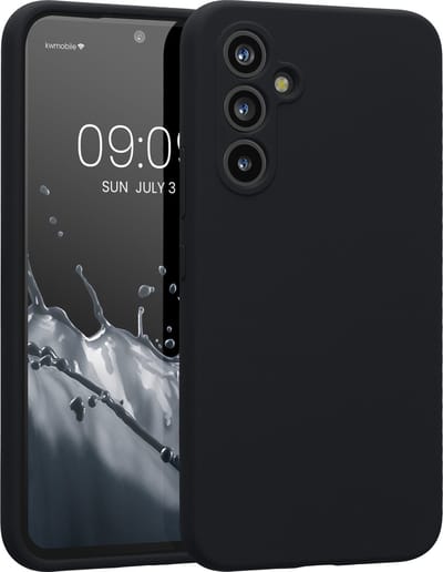 kwmobile telefoonhoesje geschikt voor Samsung Galaxy A54 5G - TPU backcover met siliconen coating - Smartphone case in bosbesblauw