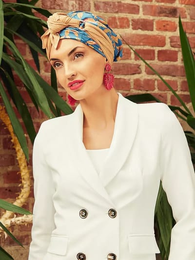 sienna - boho turban set - boho spirit - chemo